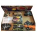 Highway Champion: Battery Operated Road Racing Set Electric RC Track Sets for Kids Gift Toy Railway Tracks Cars Child Interaction Remote Control Rail Car